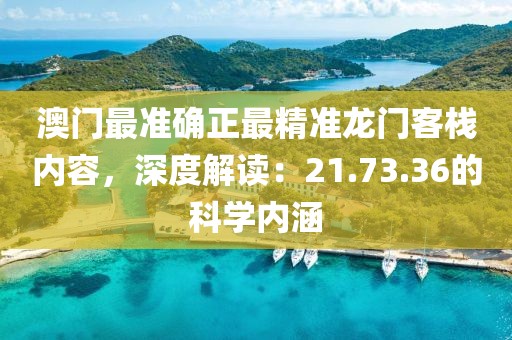 澳门最准确正最精准龙门客栈内容，深度解读：21.73.36的科学内涵
