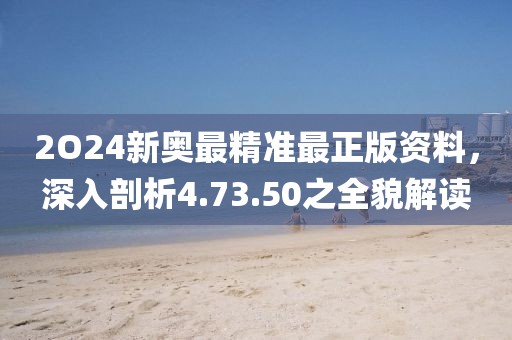 2O24新奥最精准最正版资料，深入剖析4.73.50之全貌解读