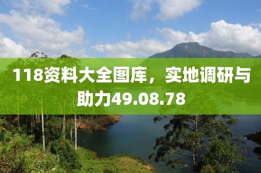118资料大全图库，实地调研与助力49.08.78
