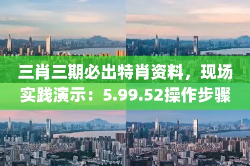 三肖三期必出特肖资料，现场实践演示：5.99.52操作步骤
