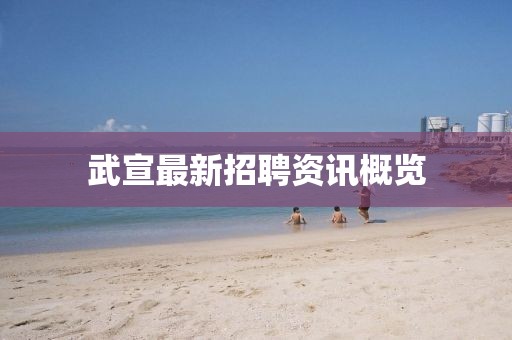 武宣最新招聘资讯概览