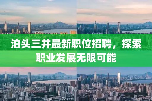 泊头三井最新职位招聘，探索职业发展无限可能