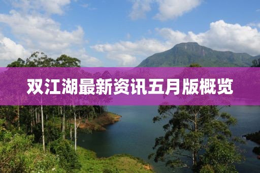 双江湖最新资讯五月版概览