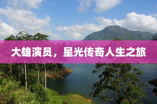 大雄演员，星光传奇人生之旅