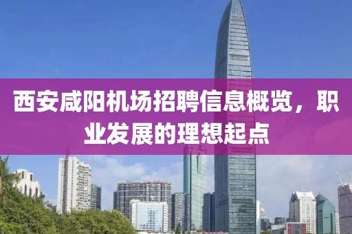 西安咸阳机场招聘信息概览，职业发展的理想起点