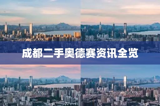 成都二手奥德赛资讯全览