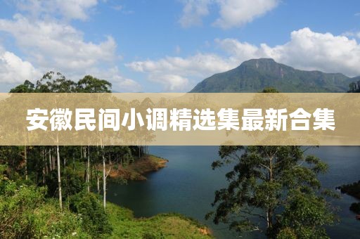 安徽民间小调精选集最新合集