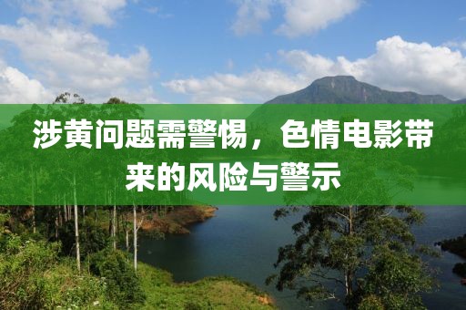 涉黄问题需警惕，色情电影带来的风险与警示