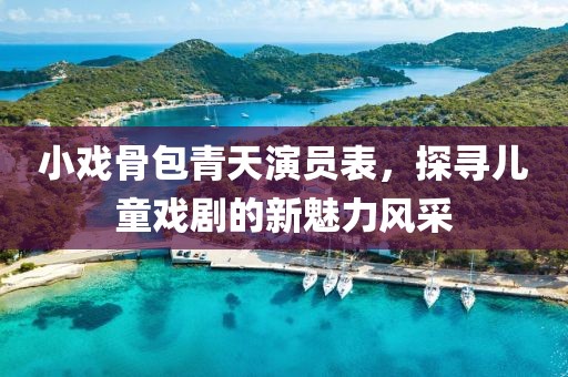 小戏骨包青天演员表，探寻儿童戏剧的新魅力风采