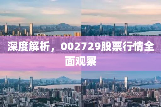 深度解析，002729股票行情全面观察